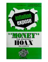 Money, The Greatest Hoax On Earth, Inflation Expose
