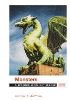 Monsters: A Bedford Spotlight Reader [2 ed.]
 1319225047, 9781319225049