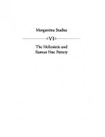 Morgantina Studies, Volume VI: The Hellenistic and Roman Fine Pottery
 9781400845163