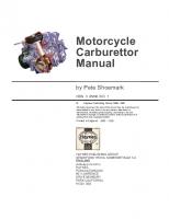 Motorcycle Carburettor Manual (Haynes Motorcycle Carburettor Manual)
 0856966037, 9780856966033