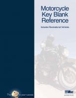 Motorcycle Key Blank Reference