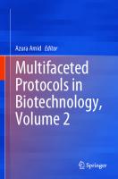 Multifaceted Protocols in Biotechnology, Volume 2
 3030755789, 9783030755782