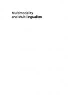 Multimodality and Multilingualism: Towards an Integrative Approach
 9781800413399