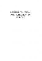 Muslim Political Participation in Europe
 9780748646951