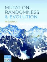 Mutation, Randomness, and Evolution
 2020952665, 9780198844457