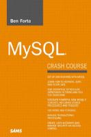 MySQL crash course Includes index
 0672327120, 9780672327124