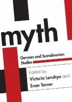 Myth: German and Scandinavian Studies
 1443805556, 9781443805551