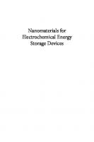 Nanomaterials for Electrochemical Energy Storage Devices [Hardcover ed.]
 1119510031, 9781119510031