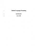 Natural Language Processing (Jacob Eisenstein)