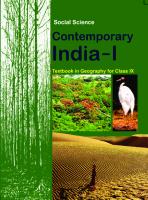 NCERT - Social Science - Contemporary India - I
 8174505202