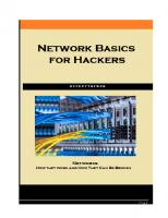 Network Basics for Hackers