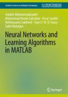 Neural Networks and Learning Algorithms in MATLAB
 9783031145704, 9783031145711