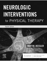 Neurologic interventions for physical therapy [Fourth edition.]
 9780323661751, 0323661750