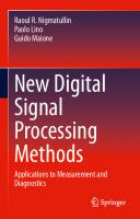 New digital signal processing methods
 9783030453589, 9783030453596