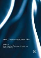 New Directions in Museum Ethics
 9781315868585