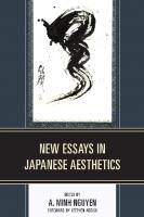 New Essays in Japanese Aesthetics
 0739180819, 9780739180815