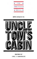 New Essays on Uncle Tom's Cabin
 052131786X, 9780521317863