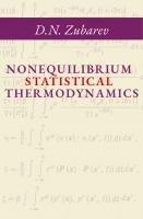 Nonequilibrium Statistical Thermodynamics
 030610895X