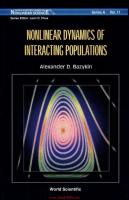 Nonlinear dynamics of interacting populations
 9789810216856, 9810216858