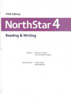 NorthStar 4: Reading & Writing [5 ed.]
 0136232643, 0135226968