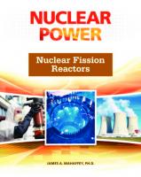 Nuclear Fission Reactors (Nuclear Power)
 0816076510, 9780816076512