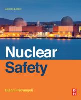 Nuclear safety [2nd ed]
 9780128183267, 9780128183274, 0128183276