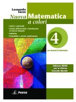 Nuova Matematica a colori [4, Verde ed.]
 9788849462821, 9788849420234