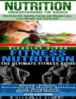Nutrition + Fitness Nutrition Nutrition Understanding The Basics & Fitness Nutriton The Ultimate Fitness Guide
 0359890628