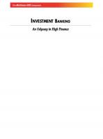 NVESTMENT BANKING