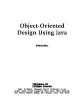 Object-Oriented Design Using Java
 0072974168, 9780072974164