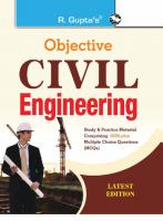 Objective Civil Engineering - with study material