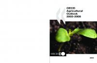 OECD Agricultural Outlook: 2003 2008
 9264103023, 9789264103023