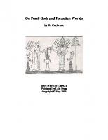 On Fossil Gods and Forgotten Worlds
 1941892515, 9781941892510