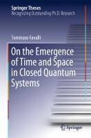 On the Emergence of Time and Space in Closed Quantum Systems (Springer Theses) [1st ed. 2024]
 3031523512, 9783031523519