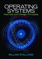 Operating systems: internals and design principles [8th ed]
 0133805913, 9780133805918