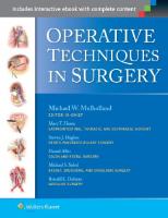 Operative techniques in vascular surgery [Volume 1, 2]
 9781451186314, 1451186312, 9781451190205, 1451190204, 9781496319005, 1496319001