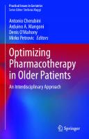 Optimizing Pharmacotherapy in Older Patients: An Interdisciplinary Approach
 3031280601, 9783031280603