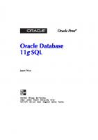 Oracle database 11g SQL
 9780071596138, 0-07-159613-5, 9781281109606, 1281109606, 0-07-149850-8