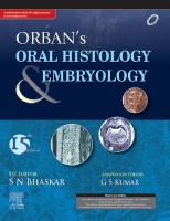 Orban's Oral Histology & Embryology [15 ed.]
 9788131254820, 8131254828