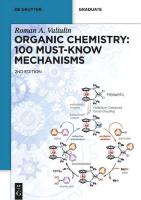 Organic Chemistry: 100 Must-Know Mechanisms [2 ed.]
 9783110786828
