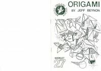 Origami by Jeff Beynon [1 ed.]