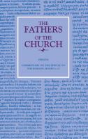 Origen: Commentary on the Epistle to the Romans, Books 6-10 (Fathers of the Church)
 0813201047, 9780813201047