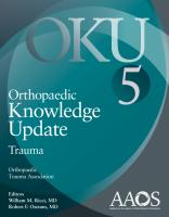 Orthopaedic Knowledge Update: Trauma 5 [5th Edition]
 1975123336, 9781975123338, 9781975123406, 9781975123352
