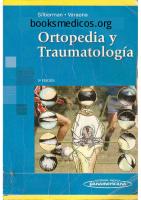 Ortopedia y Traumatología [2a ed.]
 9788479037970