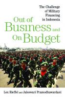 Out of Business and on Budget : The Challenge of Military Financing in Indonesia
 9780815774488, 9780815774471
