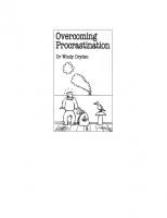 Overcoming Procrastination
 0859698157