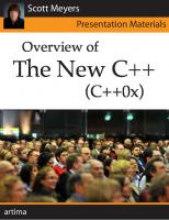 Overview of the New C++ (C++0x)