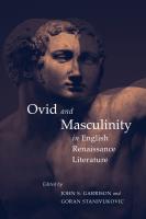 Ovid and Masculinity in English Renaissance Literature
 9780228004530