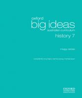 Oxford Big Ideas Australian Curriculum : History 7
 9780195524871, 019552487X, 9780195571080, 0195571088, 9780195575729, 0195575725, 9780195577112, 0195577116