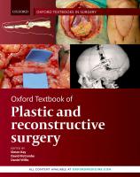 Oxford Textbook of Plastic and Reconstructive Surgery [1 ed.]
 0199682879, 9780199682874